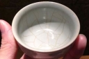奉华汝瓷天青开片圆口杯